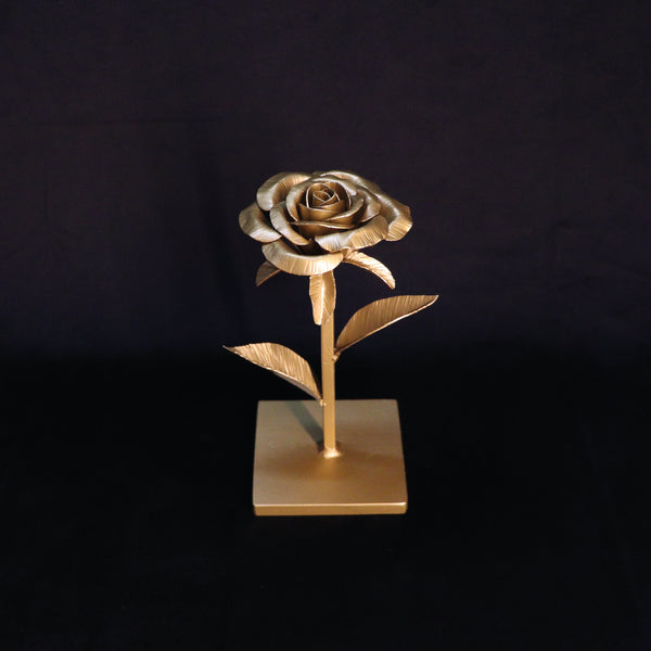 Rosa Origem em aço - Ouro