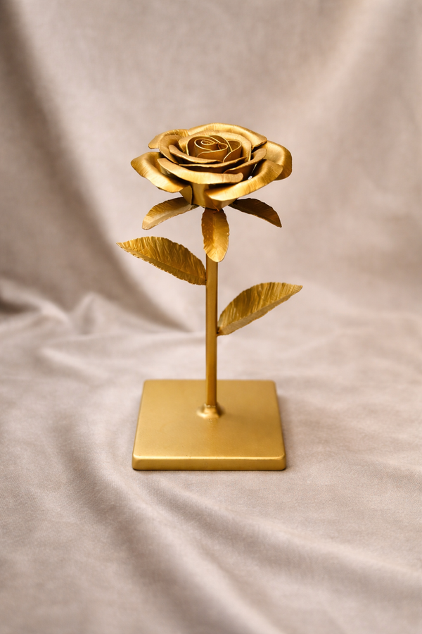 Rosa Origem em aço - Ouro